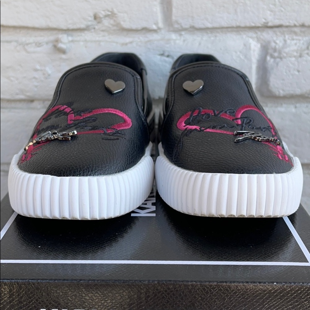 👱🏼‍♀️Karl Lagerfeld Slip on Shoes. Size 7.5 - Picture 2 of 8